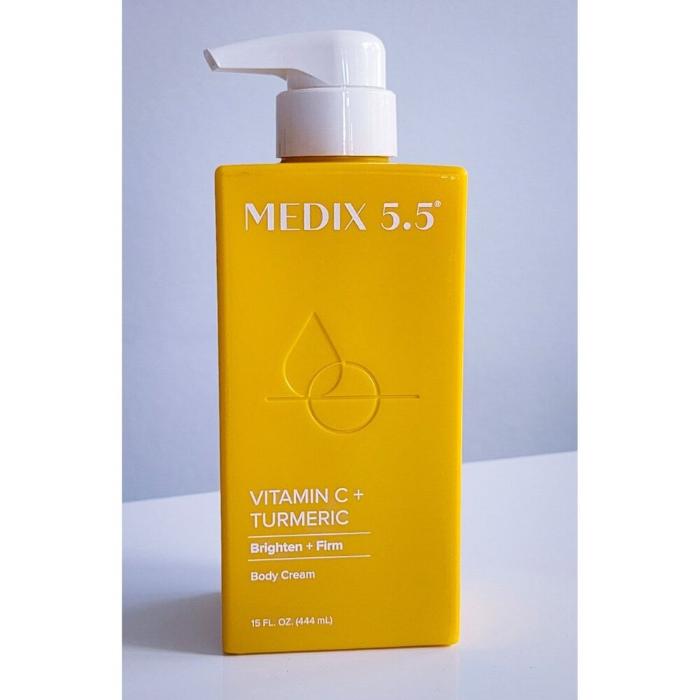 Medix 5.5 Vitamin C + Turmeric Brighten & Firm Body Cream 15 Fl. Oz.